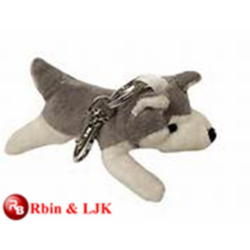 ICTI Audited Factory plush husky keychain